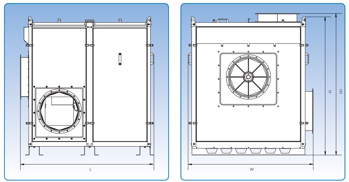 Bản vẽ kỹ thuật tủ tiêu âm Acoustic Booth AB
