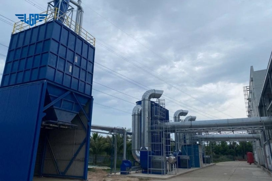 Hệ thống lọc bụi hiện đại được lắp đặt bởi LGP