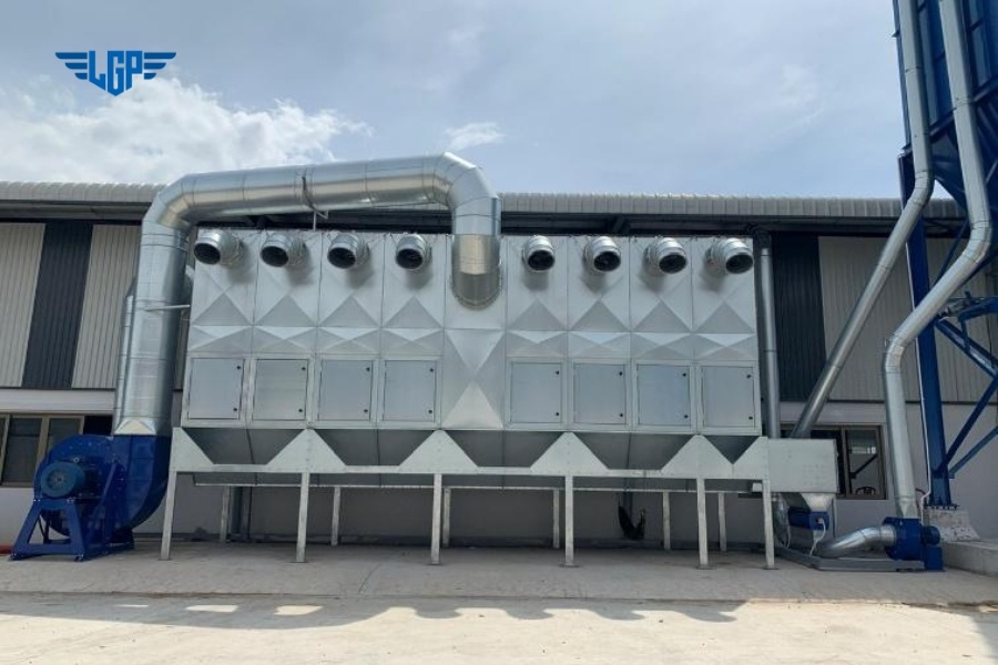 Hệ thống xử lý bụi trung tâm Model Modular Chain filter E8-CDF