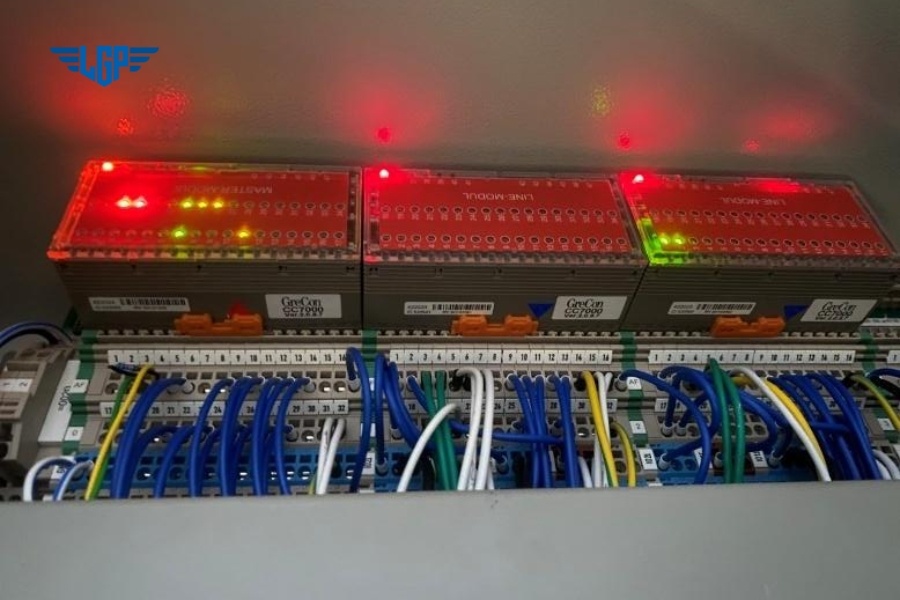 Hệ thống điều khiển thiết bị GreCon trong bộ hút bụi trung tâm