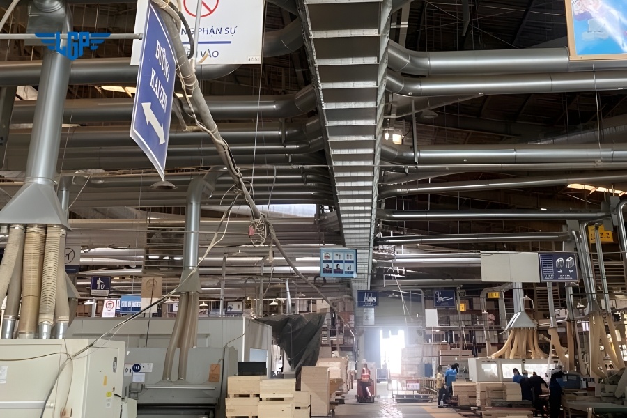 Hệ thống lọc bụi trung tâm SBF520S được lắp đặt bởi Lê Gia Phát