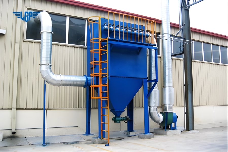 Nguyên lý hoạt động của hệ thống lọc bụi túi vải