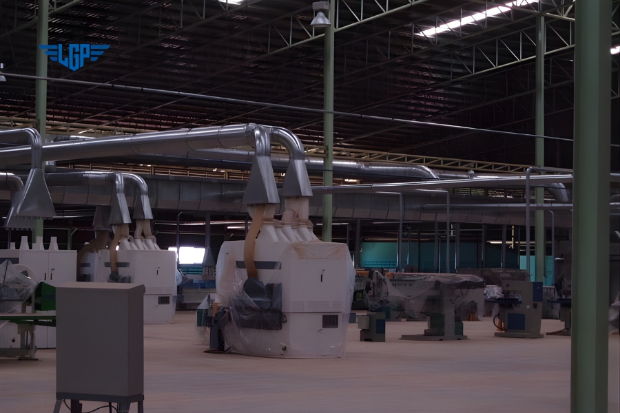 Quy trình thiết kế hệ thống xử lý bụi gỗ