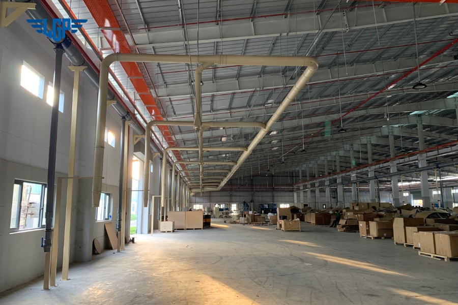 Tiêu chuẩn thiết kế hệ thống hút bụi công nghiệp