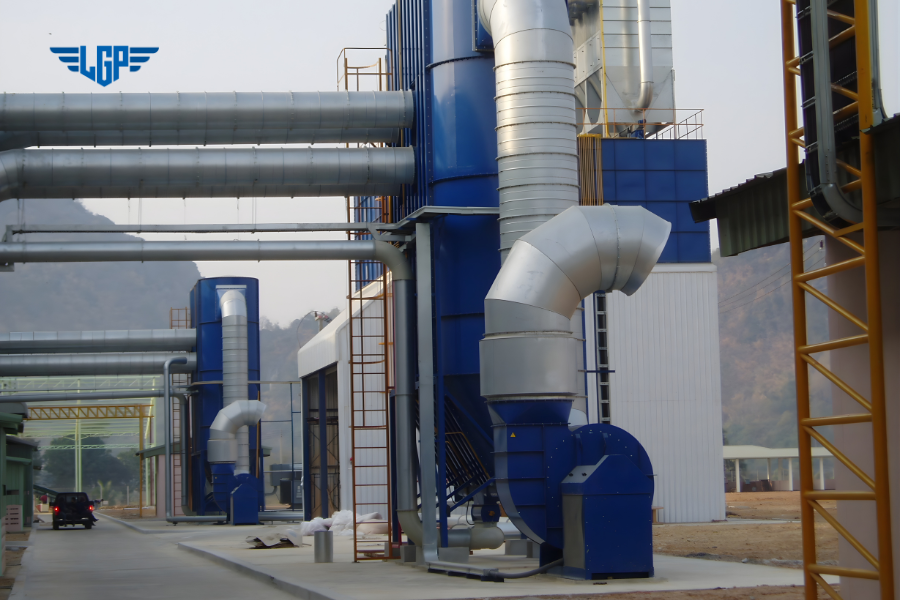 Cấu tạo hệ thống hút bụi cyclone