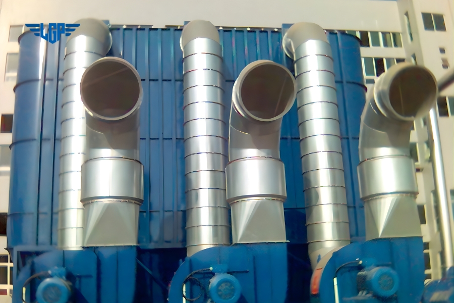 Cấu tạo của lọc bụi tĩnh điện