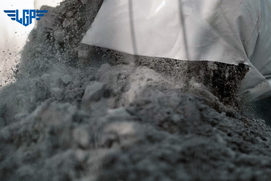 Bụi xi măng chứa nhiều thành phần độc hại và gây nguy hiểm cho sức khỏe con người.