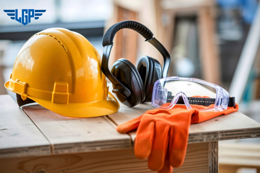 Doanh nghiệp cần trang bị thiết bị bảo hộ cho người lao động để hạn chế tác động của bụi xi măng