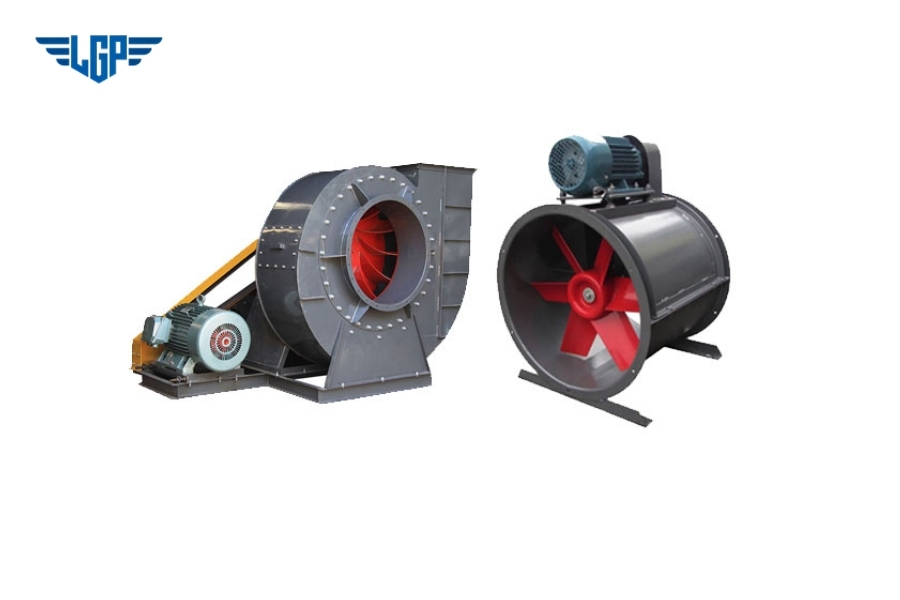 Giới thiệu sơ lược về quạt ly tâm và quạt hướng trục