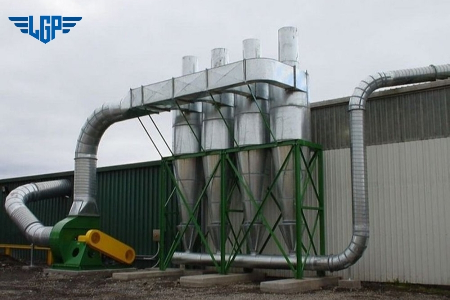 Giải pháp xử lý bụi bông bằng hệ thống Cyclone