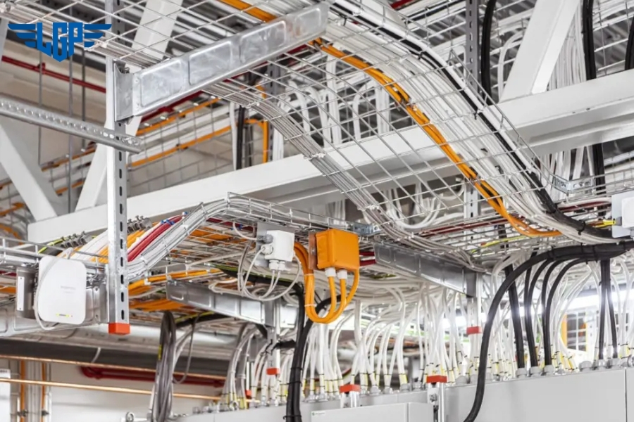 Chi tiết lắp đặt thang máng cáp chuẩn kỹ thuật